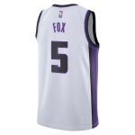 Sacramento Kings Trikot De Aaron Fox Nike 2023-24 Association Edition Weiß Swingman - Herren